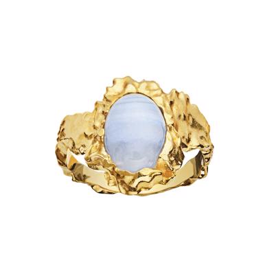 Maanesten Goddess Ring Blonde Agat
